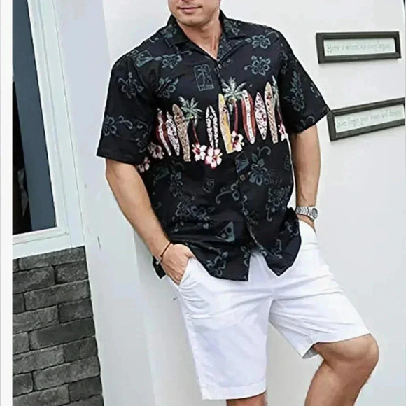 Year in and year out mens MAUI short sleeve shirt like new size small - Picture 1 of 12